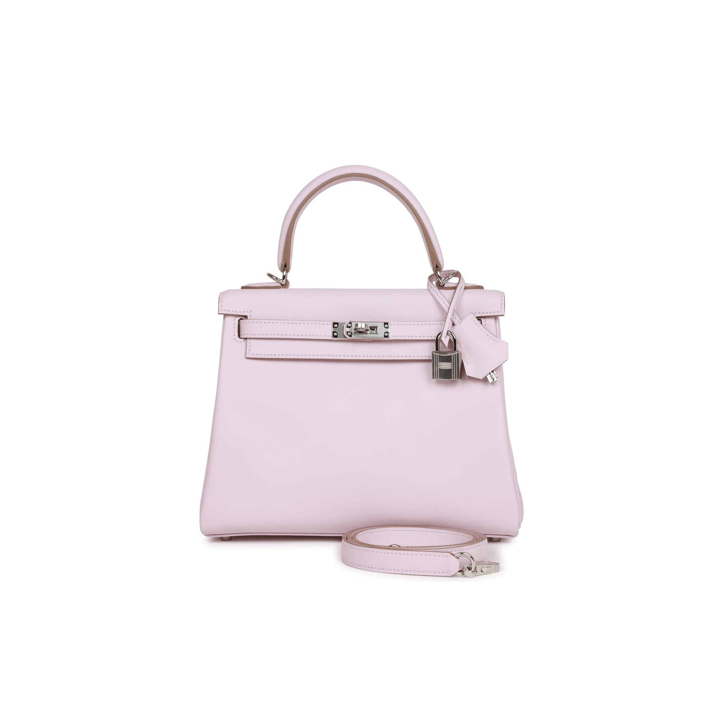 HERMES KELLY 25 SWIFT PALLADIUM HARDWARE (25*17*7cm)